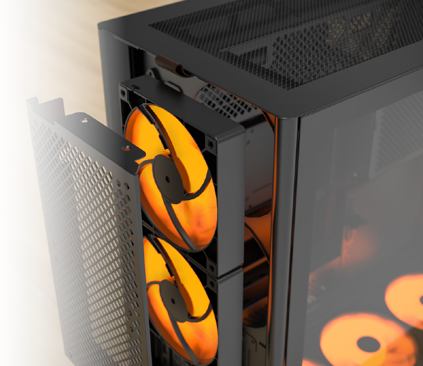MONTECH HS02 PRO Black (ATX ガラス ブラック) HS02 PRO - MONTECH
